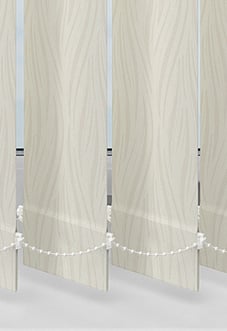 Capri (Blackout), Chiffon - Vertical Blind Slats